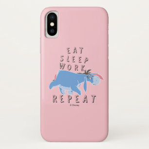 Eeyore   Eat Sleep Work Repeat Case-Mate iPhone Case