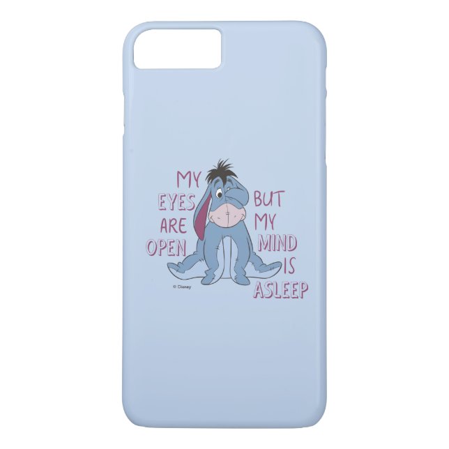 Eeyore | My Mind is Asleep Quote Case-Mate iPhone Case (Back)