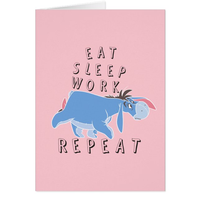 Eeyore | Répéter le travail du sommeil (Devant)