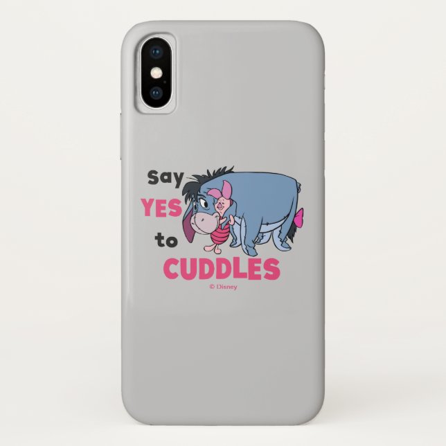 Eeyore | Say Yes to Cuddles Case-Mate iPhone Case (Back)
