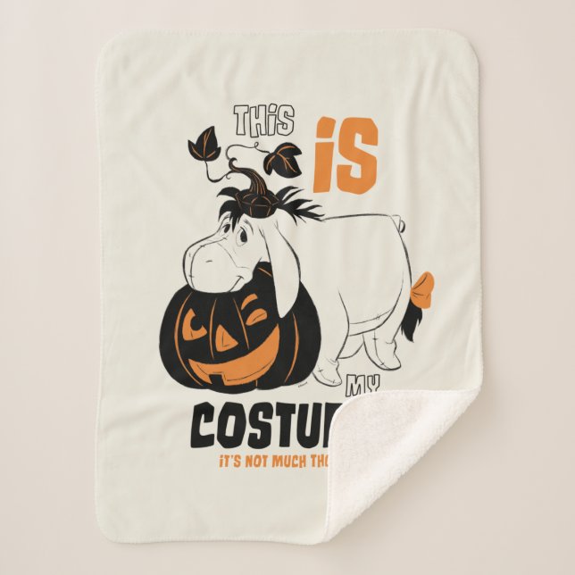 Eeyore | This is my Costume Sherpa Blanket (Front)