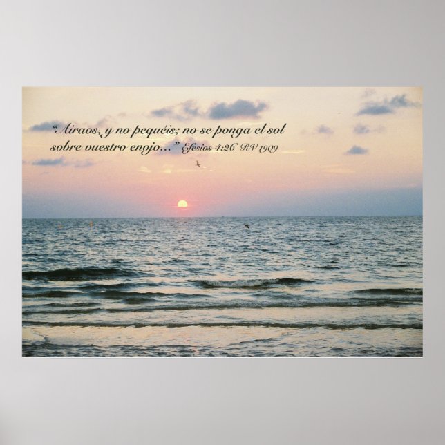 Efesios 4:26 poster (Front)