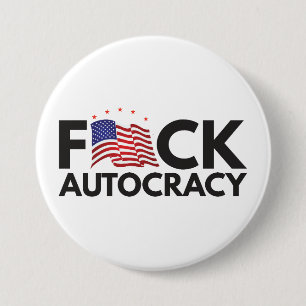 Eff autocracy 3 inch round button
