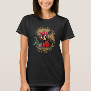 Eff You See Kay Why Oh Y O U Chicken Retro Vintage T-Shirt