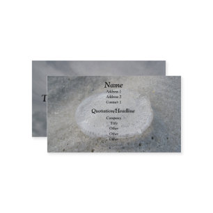 Effacer le Carte de visite de méduse