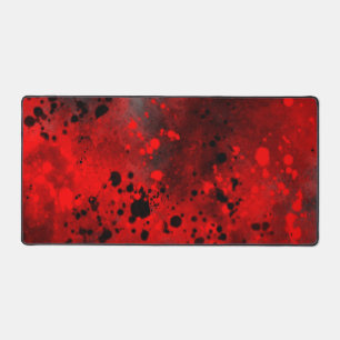 Effet Dessin de peinture rouge et noir