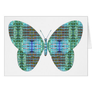 Effet en verre papillon bijoux