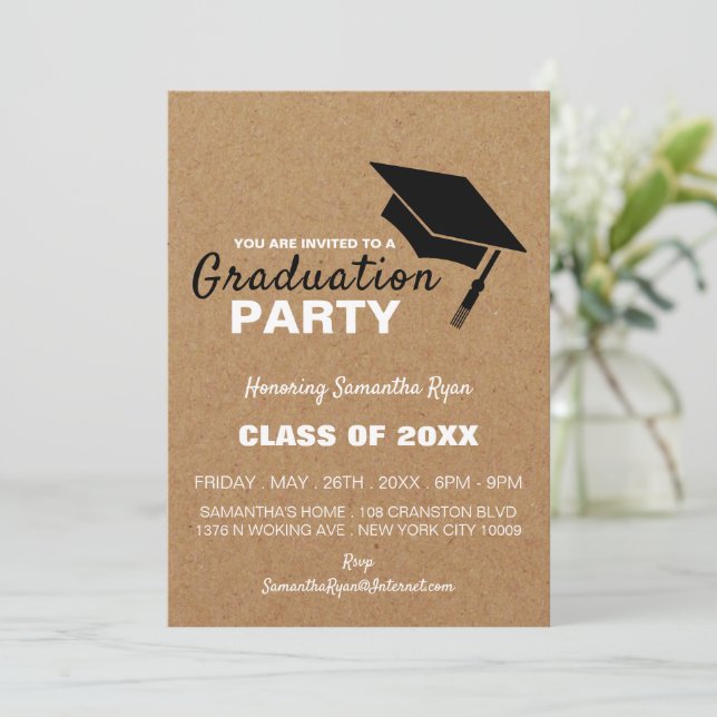 Effet Kraft, Casquette de grade, Invitation de la  (Debout devant)