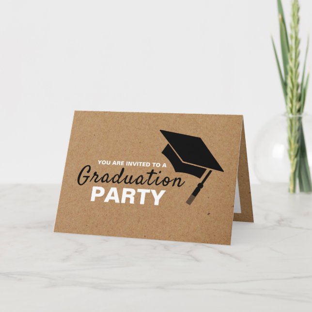 Effet Kraft, Casquette gradué, Invitation de diplô (Devant)