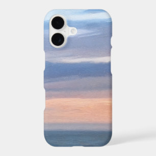 Effet ombré d'art de coucher de soleil océanique