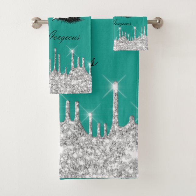 Effet Parties scintillant des gouttes Emmerald Las (En situation)