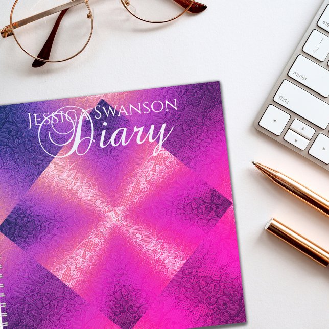 Effets légers sur le journal de dentelle (Créateur téléchargé)