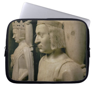 Effigies from the tomb of Charles V the 'Wise' (13 Laptop Sleeve