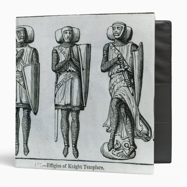 Effigies of Knight Templars Binder (Front/Inside)