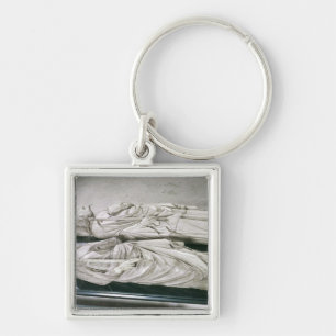 Effigies of Philippe III  the Bold and Philippe Keychain