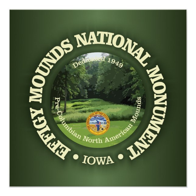 Effigy Mounds (NM) Poster (Front)