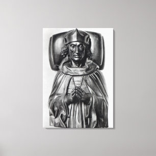 Effigy of Henry VII in Westminster Abbey Canvas Print