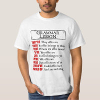 Effin Grammar Lesson Humour They're Their There