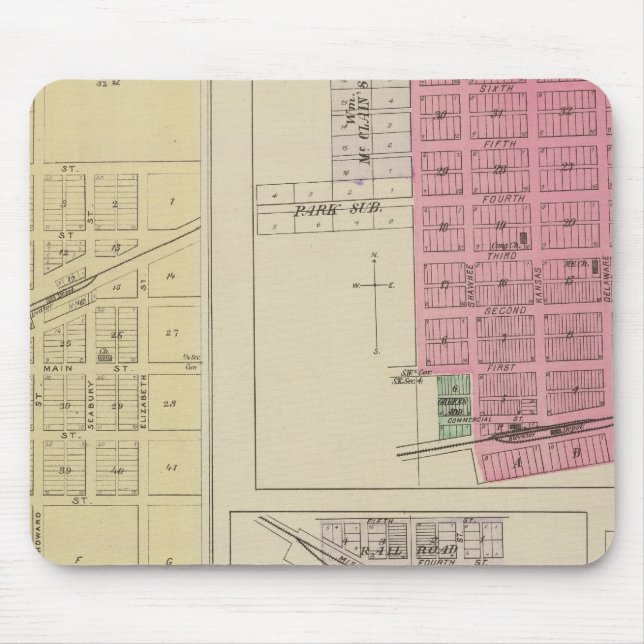 Effingham, Muscotah, Lancaster, Kansas Mouse Pad (Front)