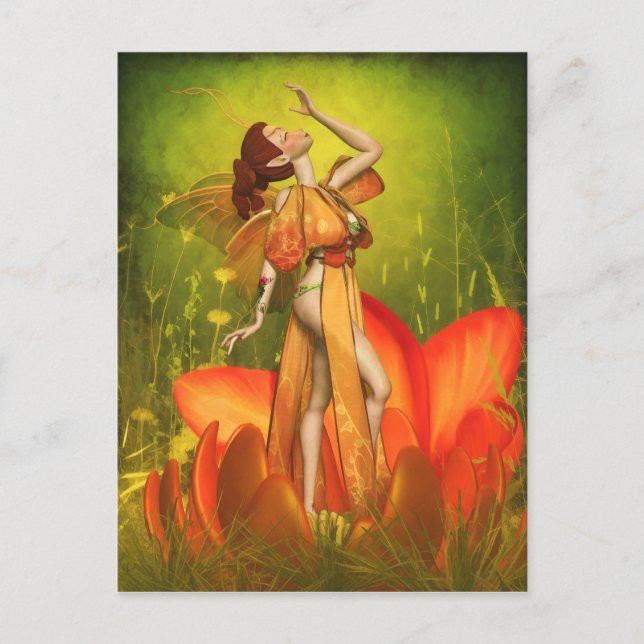 Efflorescent Soutenu Postcard (Front)