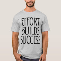 Effort Builds Success – Hard Work Mindset