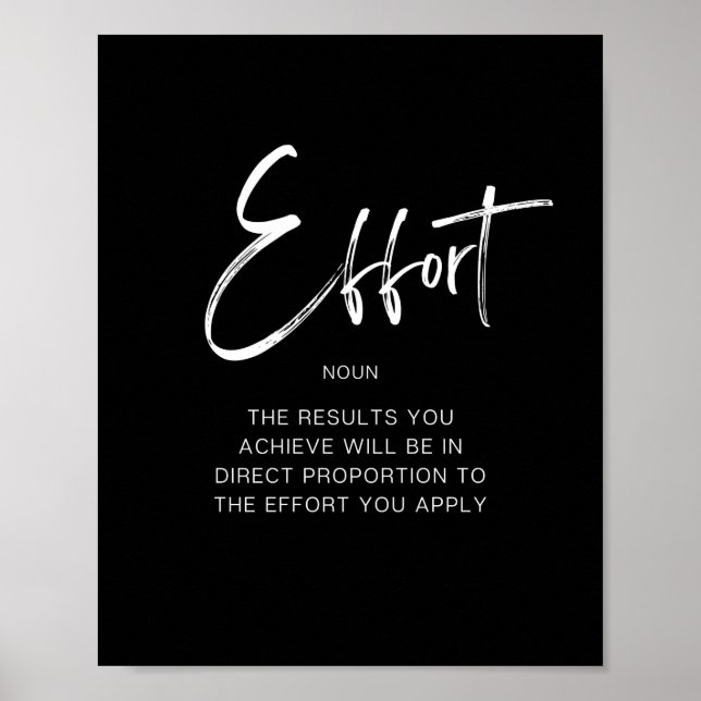 Effort Poster (Front)