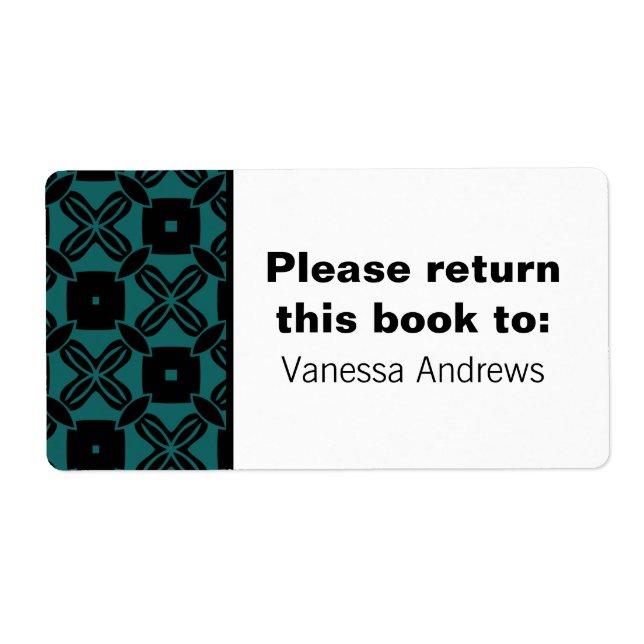 Effortless Beauty Bookplate Labels (Front)