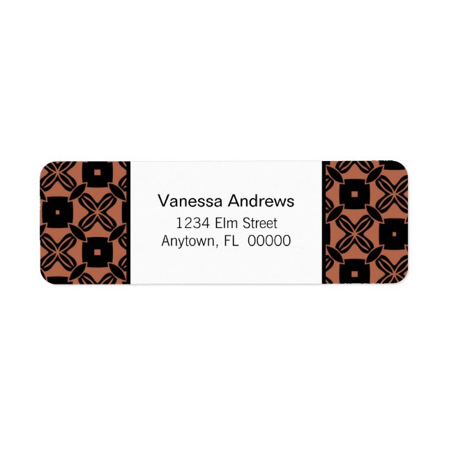 Effortless Beauty Return Address Labels (Front)