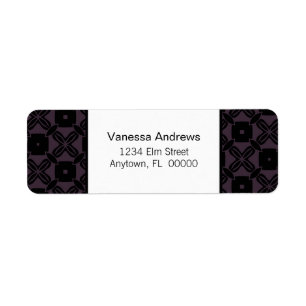 Effortless Beauty Return Address Labels