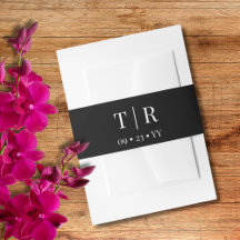 Effortless Charm Black and White Wedding