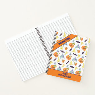 Éffrayant Carnet spiral d'Halloween