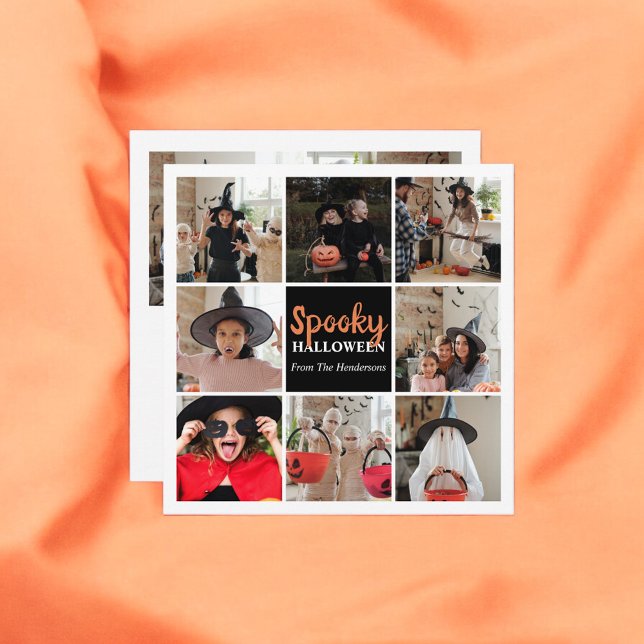 Éffrayant Carte photo Halloween (Créateur téléchargé)