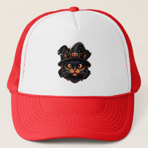 Éffrayant Casquette de sorcière Kitty