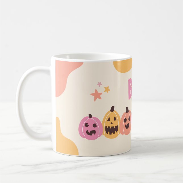 Éffrayant Halloween Mug - Citrouille, Fantôme & So (Gauche)