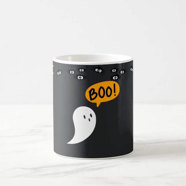 Éffrayant Halloween Mug - Citrouille, Fantôme & So (Centre)