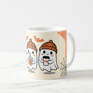 Éffrayant Halloween Mug - Citrouille, Fantôme & So
