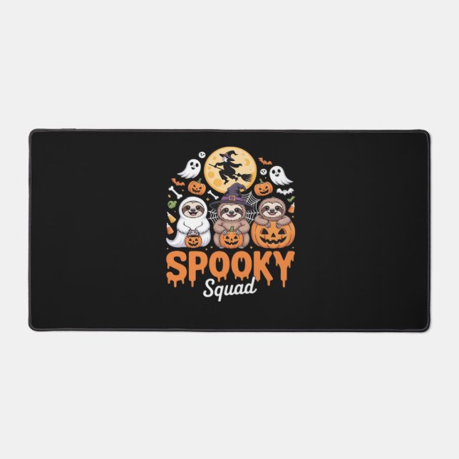 Éffrayant Halloween sorcière drôle Horreur Sloths  (Recto)