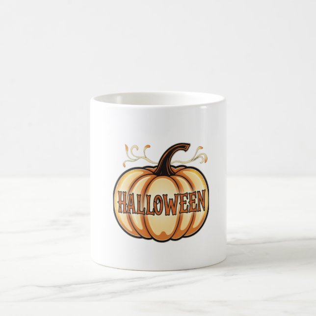 Effrayant Mug Citrouille Halloween (Centre)