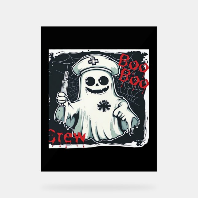 Éffrayant Nurse Ghost Haunted Hospital Crew Ghomaj (Recto)