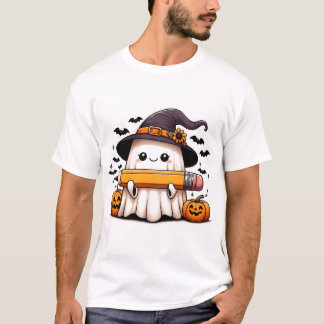 Éffrayant Smart : T-shirt du fantôme enseignant