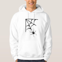 Éffrayant Spider Cobweb Sweat - shirt à capuche d'