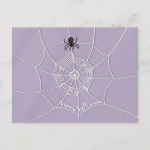 Éffrayant Spider dans la carte postale Web Spider