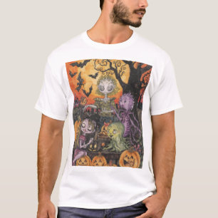 Éffrayant T-shirt Halloween Monster Mash.