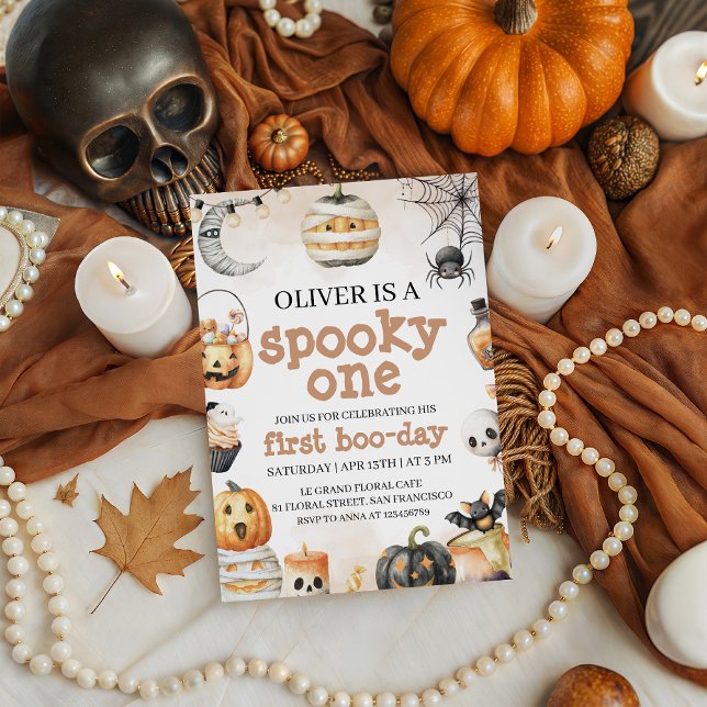 Éffrayant un Invitation d'anniversaire (Créateur téléchargé)