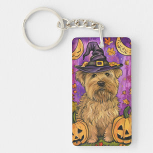 Éffrayant Wheaten Terrier Chien Halloween Citrouil
