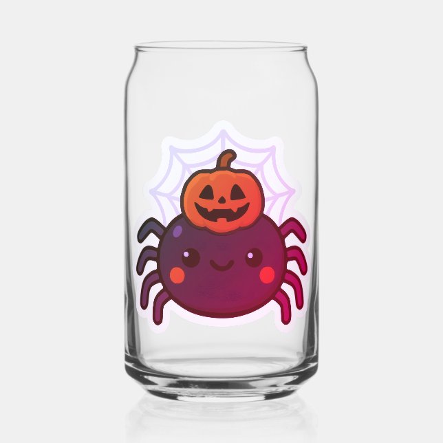 Éffrayante mignonne Kawaii Araignée d'Halloween (Verso)