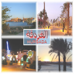 EG Egypt - Hurghada by Night - Red Sea - El Gun