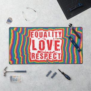 Égalité Amour et respect Mois de la fierté