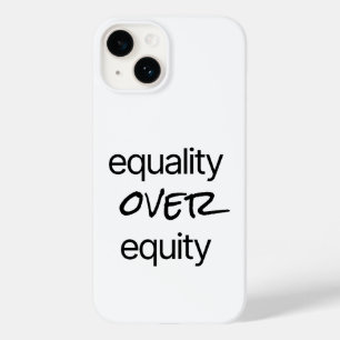 Égalité par rapport à l'équité coque iphone
