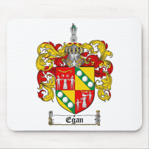 EGAN FAMILY CREST -  EGAN COAT OF ARMS MOUSE PAD
